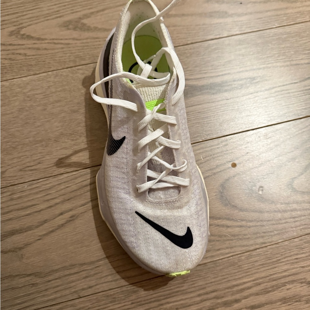 Nike White and Black Running Shoe
